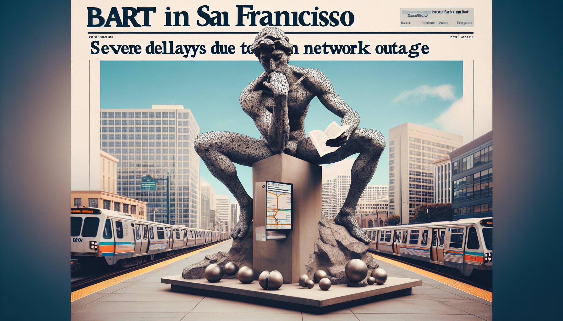 BART v San Franciscu: Závažné zpoždění po výpadku počítačové sítě