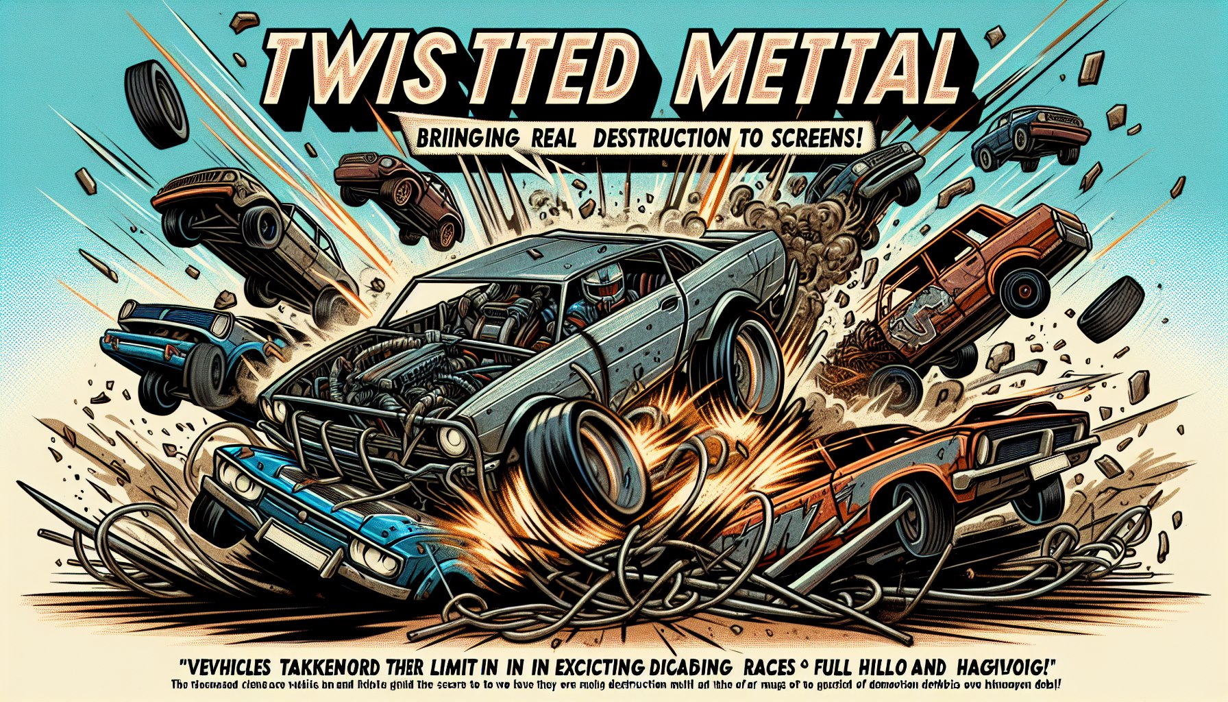 Twisted Metal Season 2: Přináší skutečnou destrukci na obrazovky